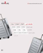 ست چمدان اکولاک مدل الیس - Image 4