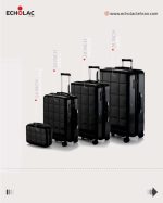 ست بدون آرایشی چمدان اکولاک مدل اسکوئر - Image 3