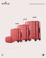 چمدان اکولاک مدل اسکوئر سایز آرایشی - Image 3