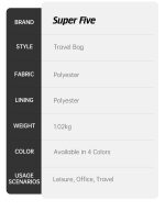 ساک سوپر فایو کد FB00743 - Image 12