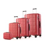 ست بدون آرایشی چمدان اکولاک مدل اسکوئر