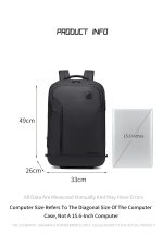 کوله پشتی چرخ دار آرکتیک هانتر مدل lg00861 - Image 15