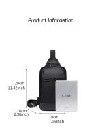 کیف دوشی مردانه مدل xb00829 - Image 12